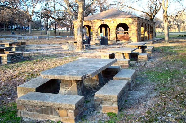 Stone Tables and Picnic Pavilion, 2002